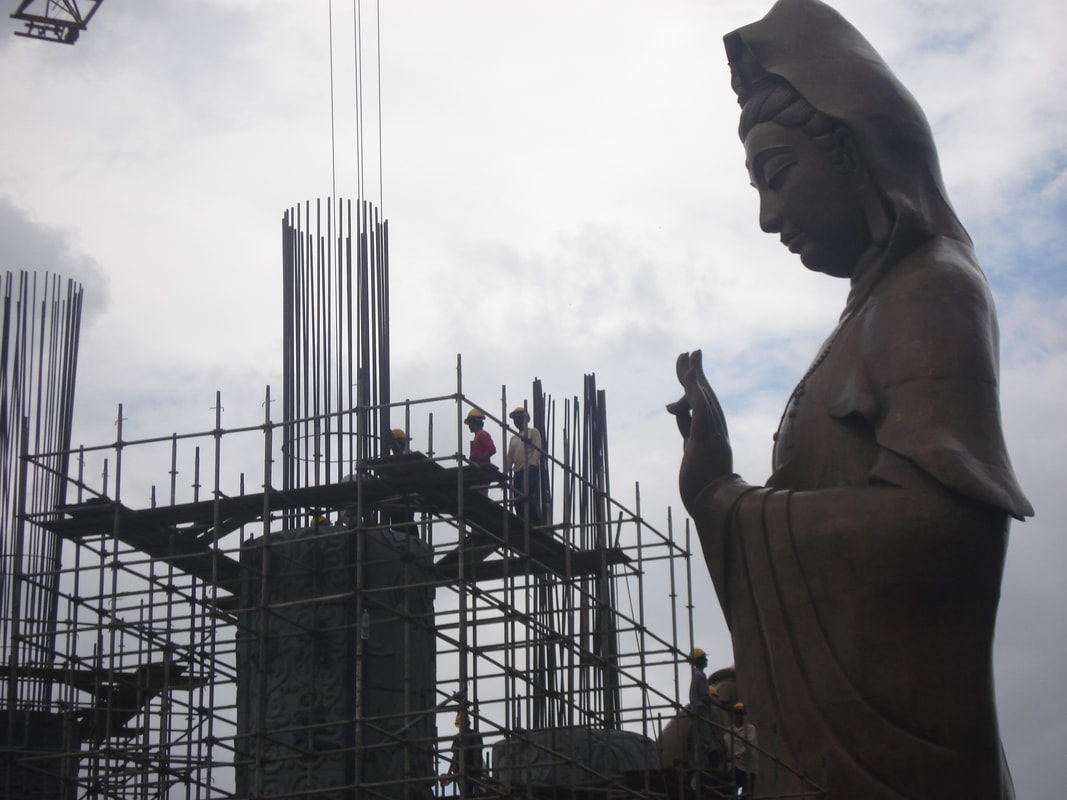 Landmark Projects engineering for the Kek Lok Si Temple pavilion in Penang